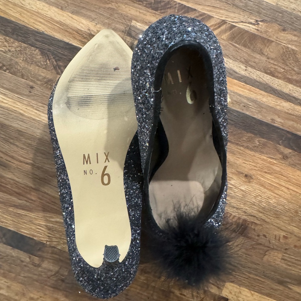 Glitter heels
